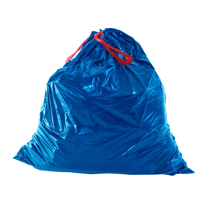 zetZubehör - Müllsack 120 Liter, blau, mit Zugband